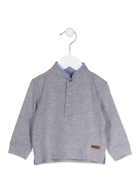 Chlapecké triko polo dl.rukáv Losan