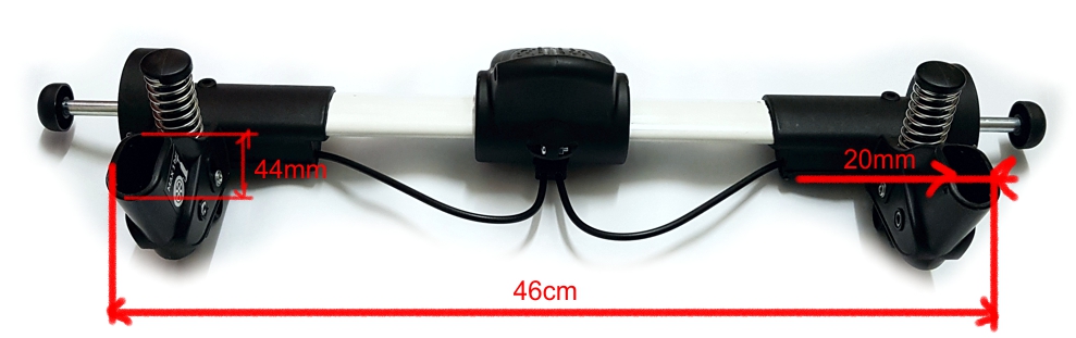 ND_kompletní náprava kočárku "MAXIMO"