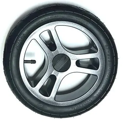 ND_zadní kolečko Euforie nafukovací - grafit   euforia