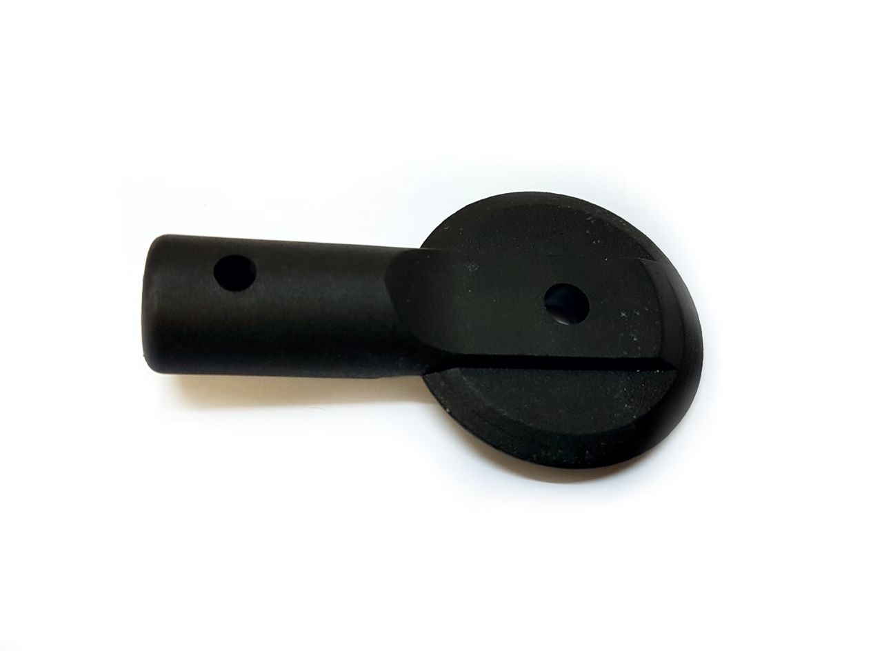 ND_držák konstrukce boudy na rohatku PRO TRUBKU - ozubený TAKO