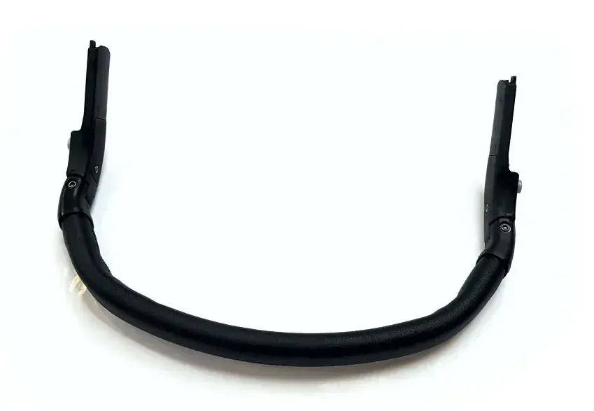 ND_madlo na kočárek Street - Petite&Mars nacvakávací - černé