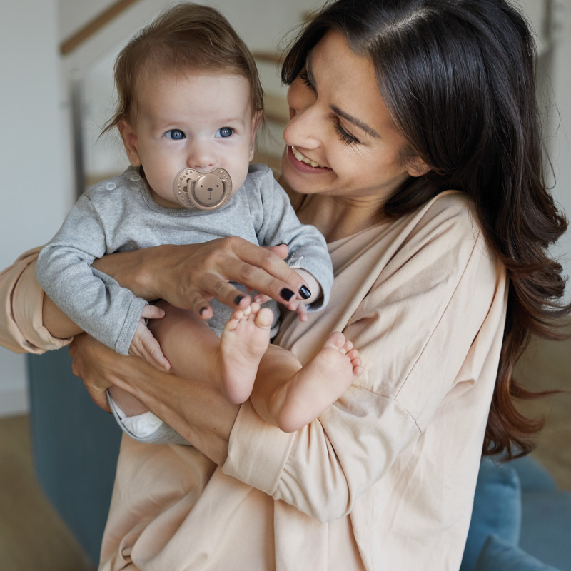 LOVI Dudlík silikonový dynamický HEY 3-6m 2ks 