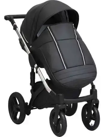 Kombinovaný kočárek EUFORIA PREMIUM EP-4 silver/black
