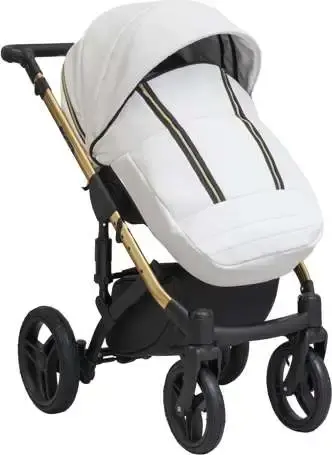 Kombinovaný kočárek EUFORIA PREMIUM EP-1 gold/white