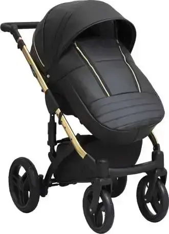 Kombinovaný kočárek EUFORIA PREMIUM EP-2 gold/black