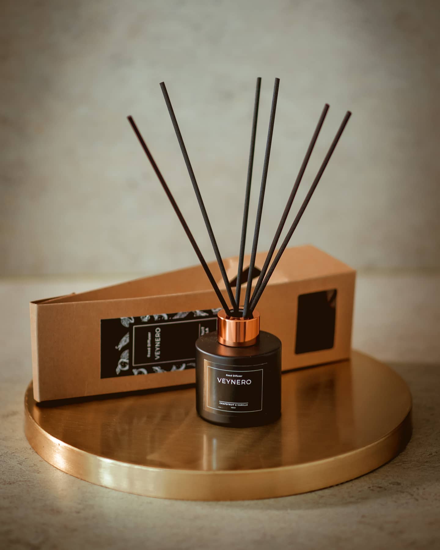 Aroma difuzer Veynero LUX Citrónová tráva & zázvor 