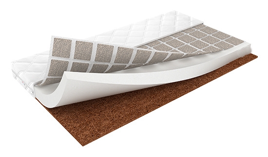 Dětská matrace kokos/pěna/pohanka Baby Dreams, 160x70cm