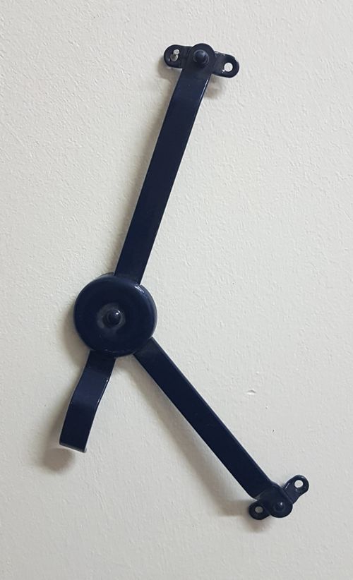 ND_vzpěra na boudu - nůžky LIBERTA, Zekiwa, Stegner - fialová