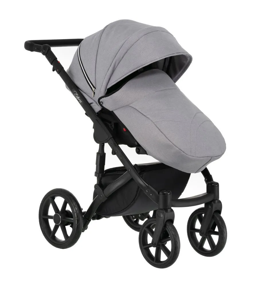 Kombinovaný kočárek EUFORIA S 01 grey