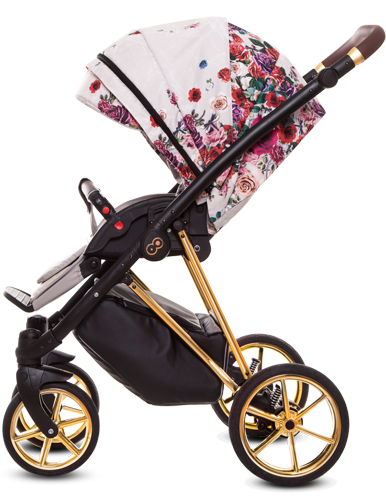 Kombinovaný kočárek Musse Light Rose 2v1