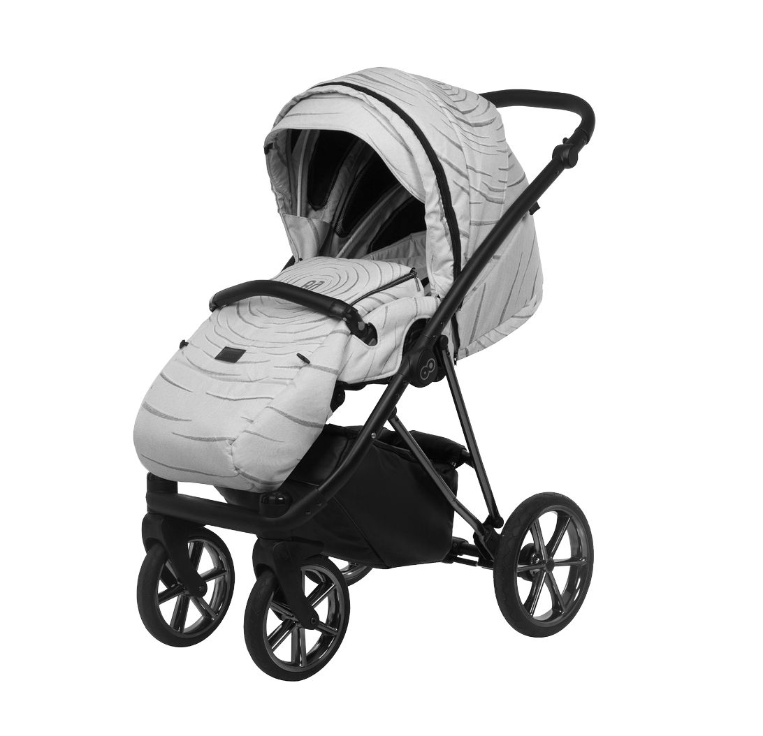 Kombinovaný kočárek Boss  2v1 light grey 