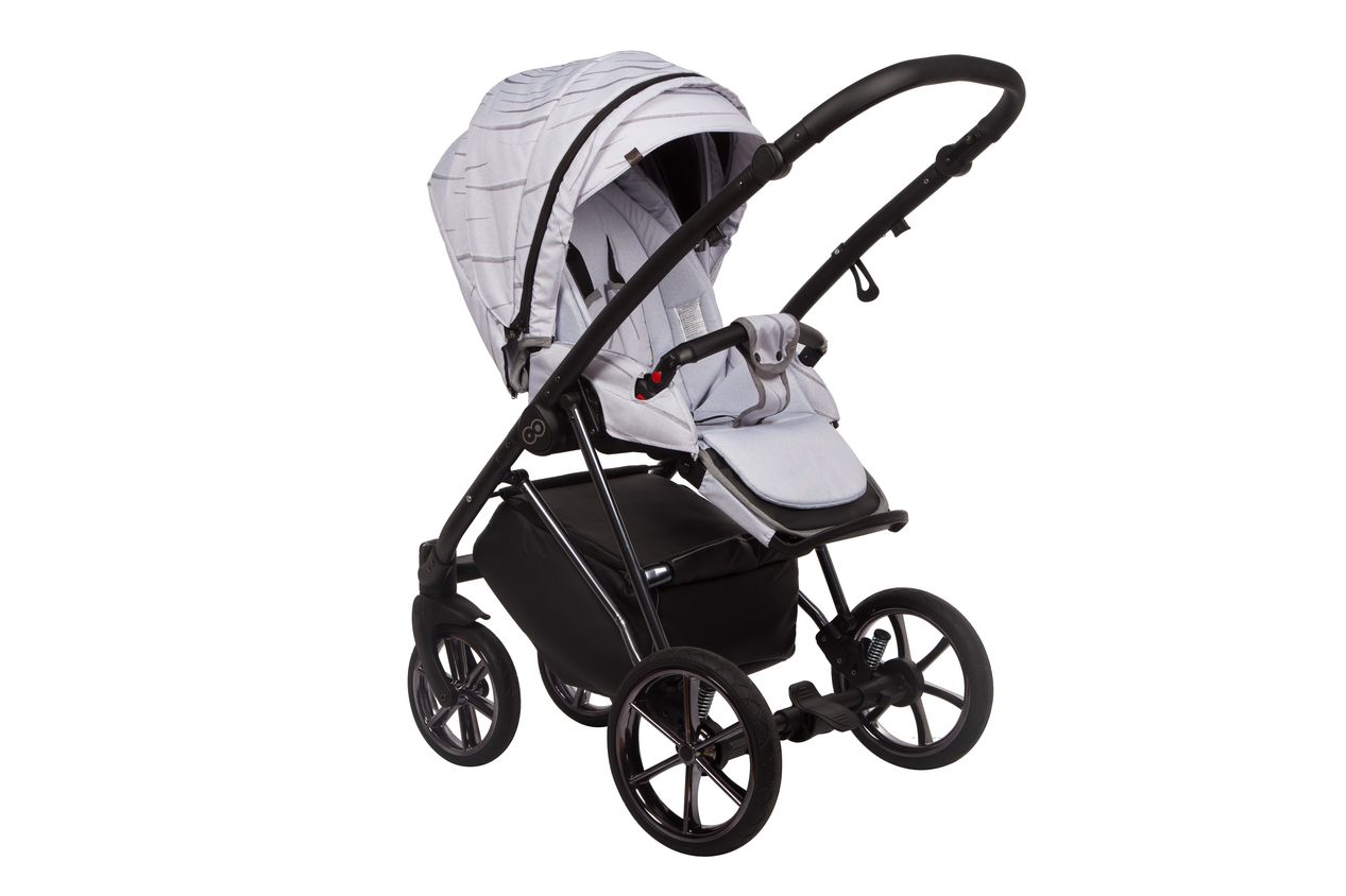 Kombinovaný kočárek Boss  2v1  grey 