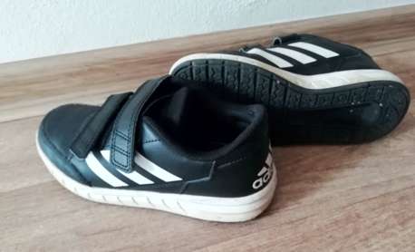 Kožené botasky ADIDAS černé 