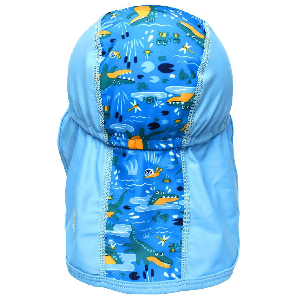 Čepice pirát s UV faktor SPF 40+. Krokodýl 3-6let