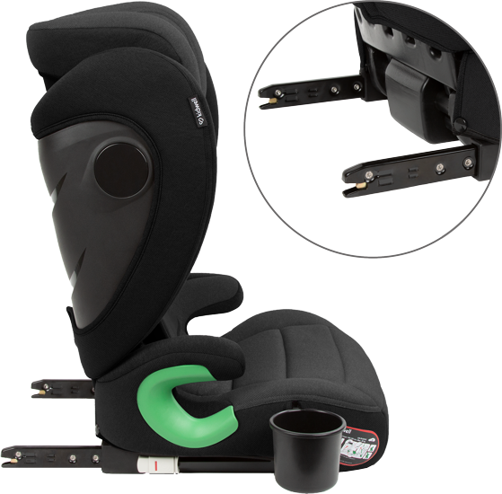 Autosedačka Kidwell Weston s isofixem, i-Size 100-150 cm šedo/černá