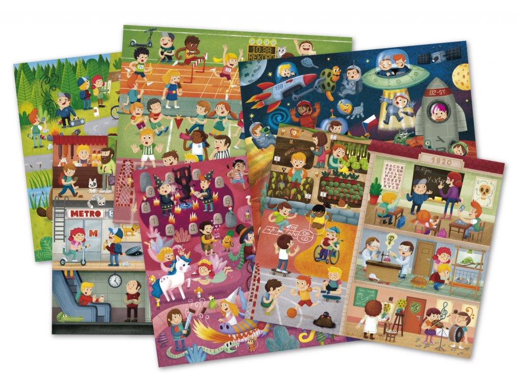 Vzdělávací hra Abeceda aneb Pestré hrátky s písmenky a obrázky