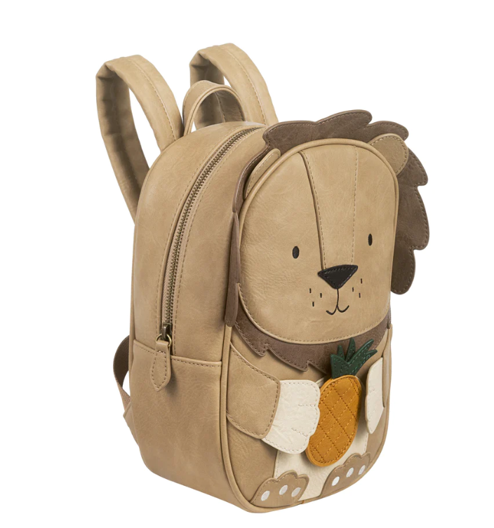 NEW Dětský batůžek z eco kůže LVÍČEK - Big Lion Kaius
