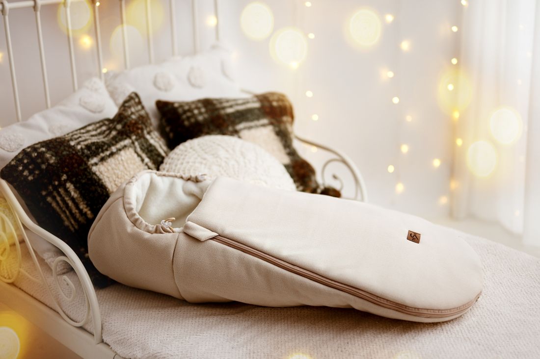 Luxusní fusak Cashmere beige