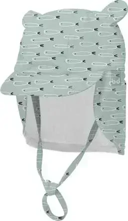 Sada kojenecké plavky + čepice s UPF50+ BIMBI FISH 3-9m