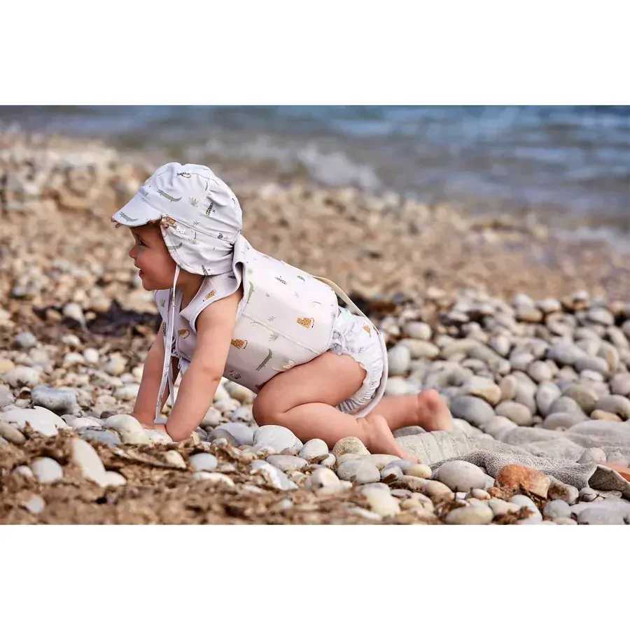 Dětské koupací kalhotky/plavky BIMBI s UPF50+ JUNGLE vel. 6-12m