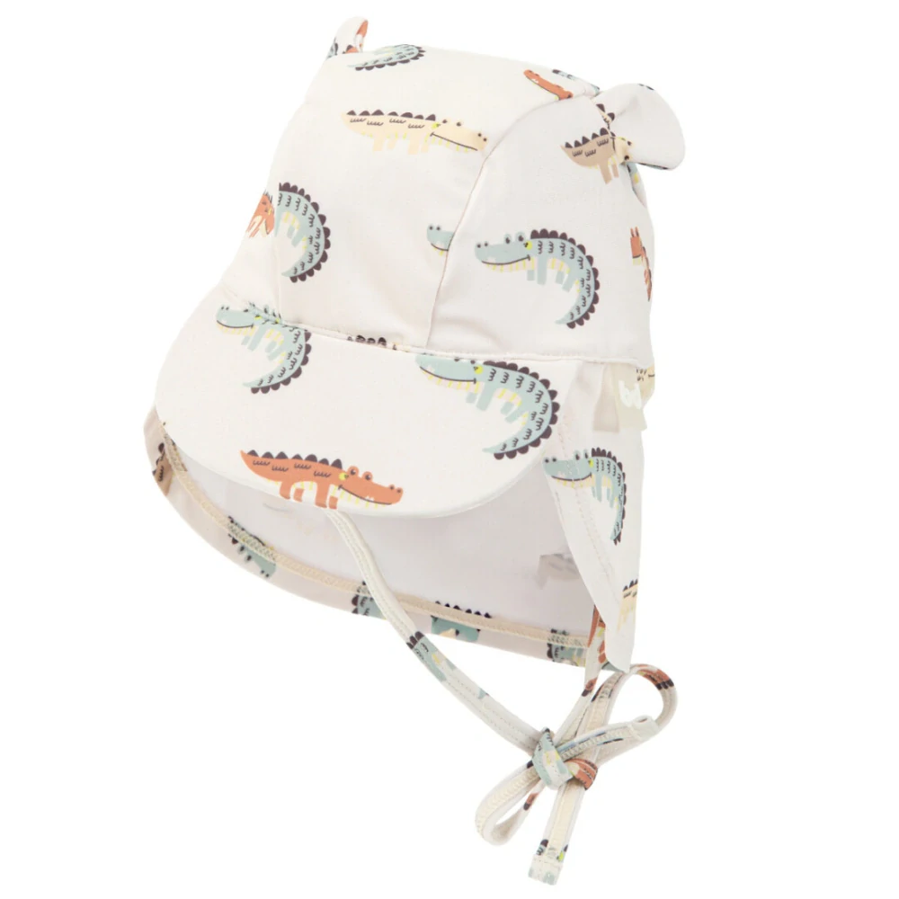 Sada kojenecké plavky + čepice s UPF50+ BIMBI CAIMAN 3-9m