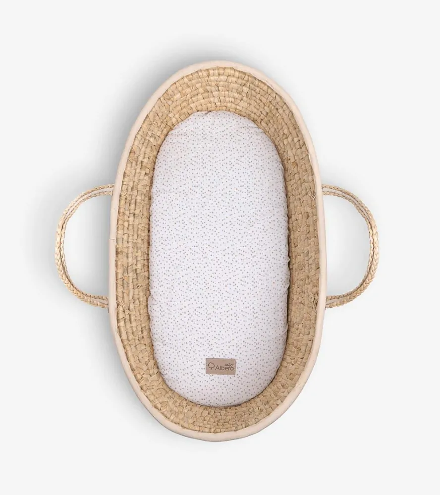 BAVLNĚNÉ PROSTĚRADLO DO KOČÁRKU ALBERO MUŠELÍN a LEN (2KS ) Lion