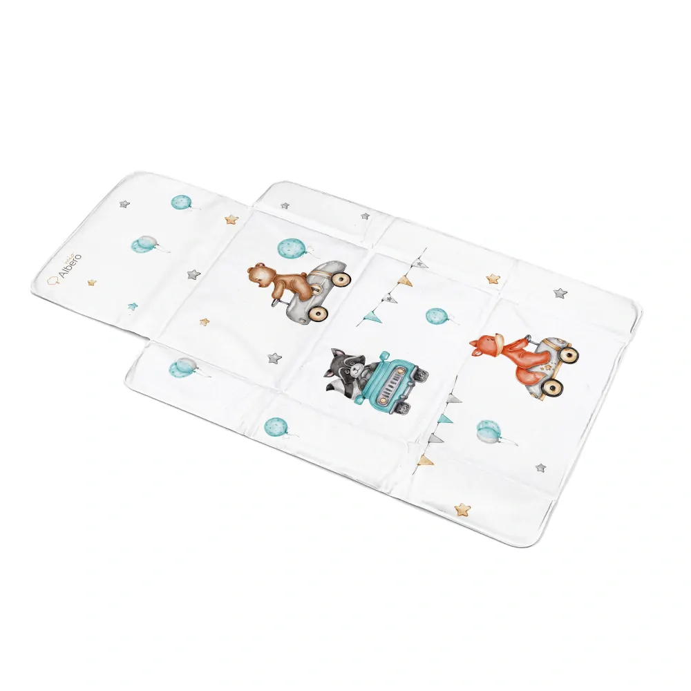 Cestovní přebalovací podložka Albero CARS