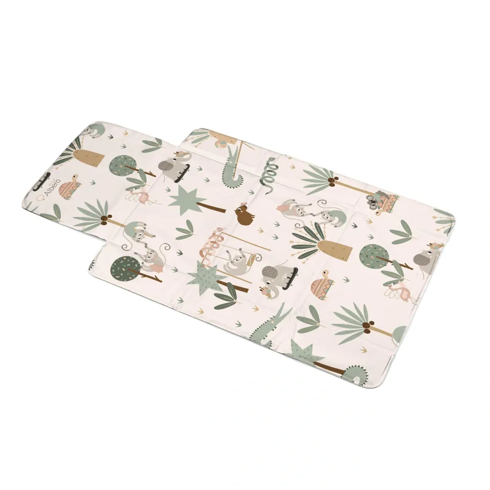 Cestovní přebalovací podložka Albero TROPICAL