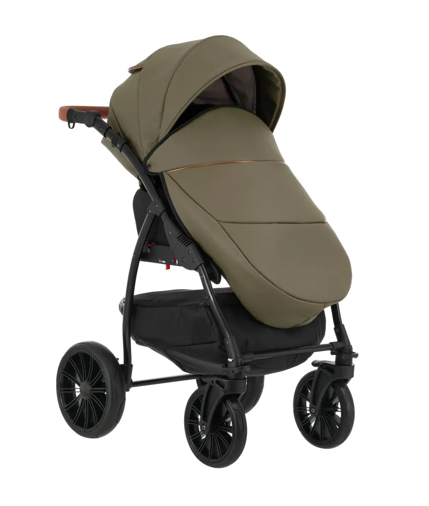 NEW - Kombinovaný kočárek  Verso V05 olivová