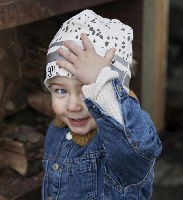 Zimní čepice Winter Beanies Elodie Details - Dalmatian Dots 6-12m