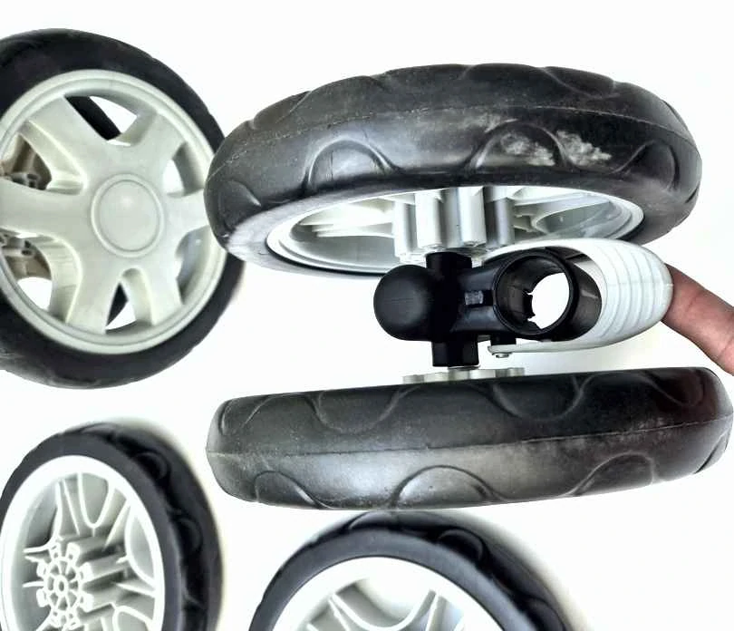 ND_originální sada kol pro kočárek Baby Design Sprint Plus - výprodej