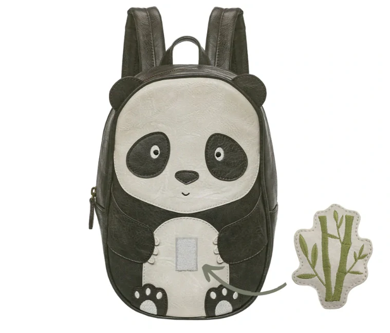 NEW Dětský batůžek z eco kůže Medvídek PANDA - Big Panda Suki