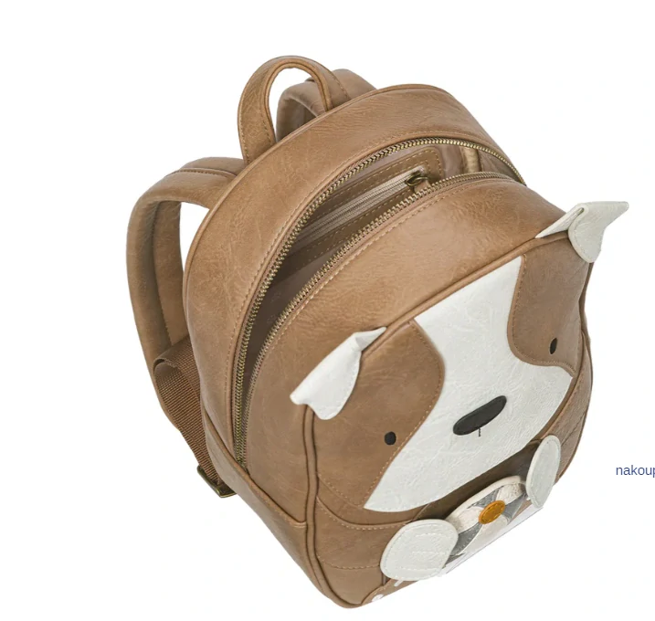 Dětský luxusní batůžek z eco kůže Pejsek Henri - Big Henrii
