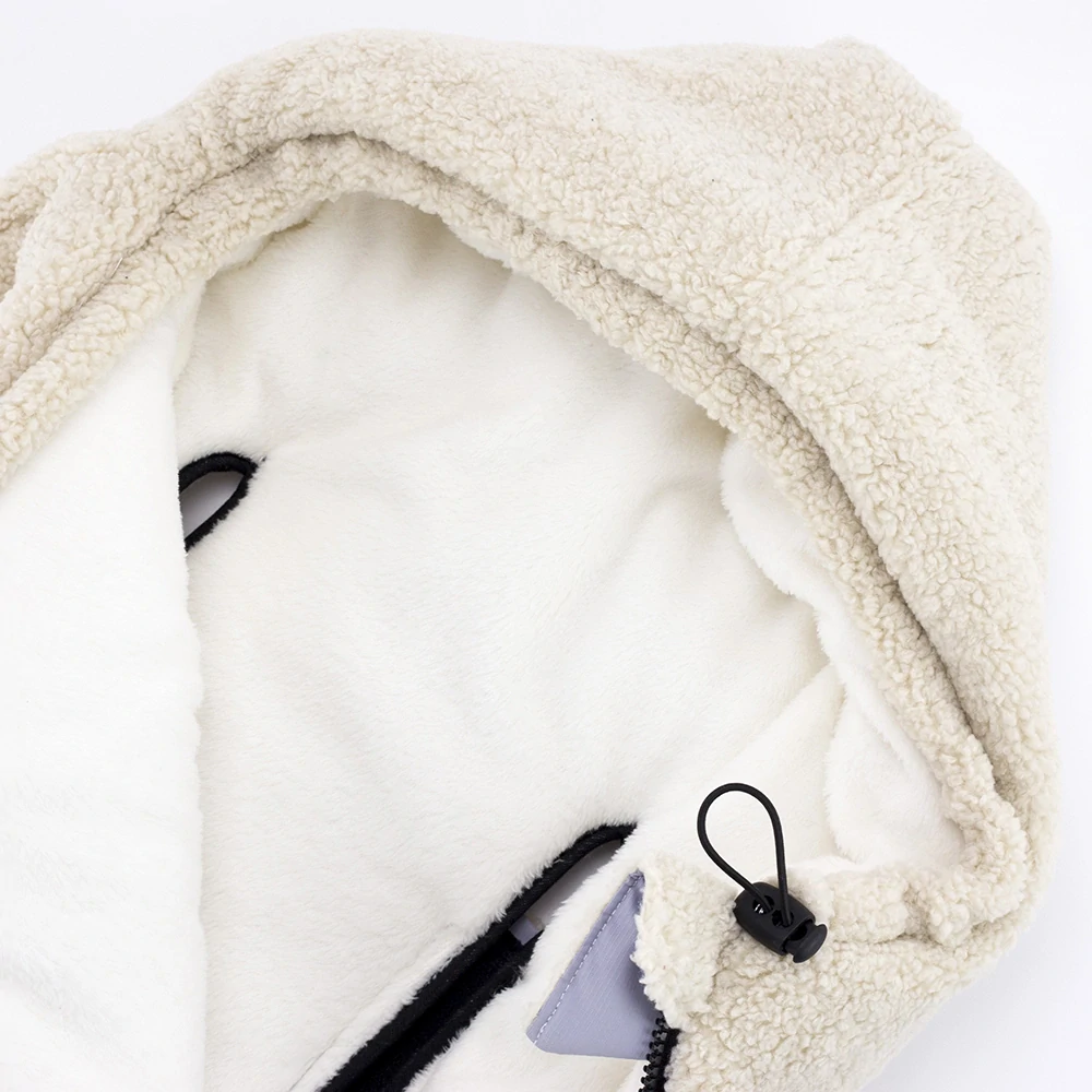 Zimní fusak Teddy Bear grey sage