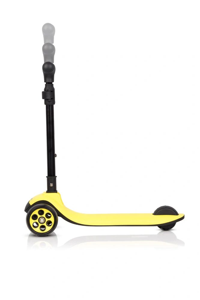 Dětská koloběžka balanční Run Banana tříkolová skládací LED