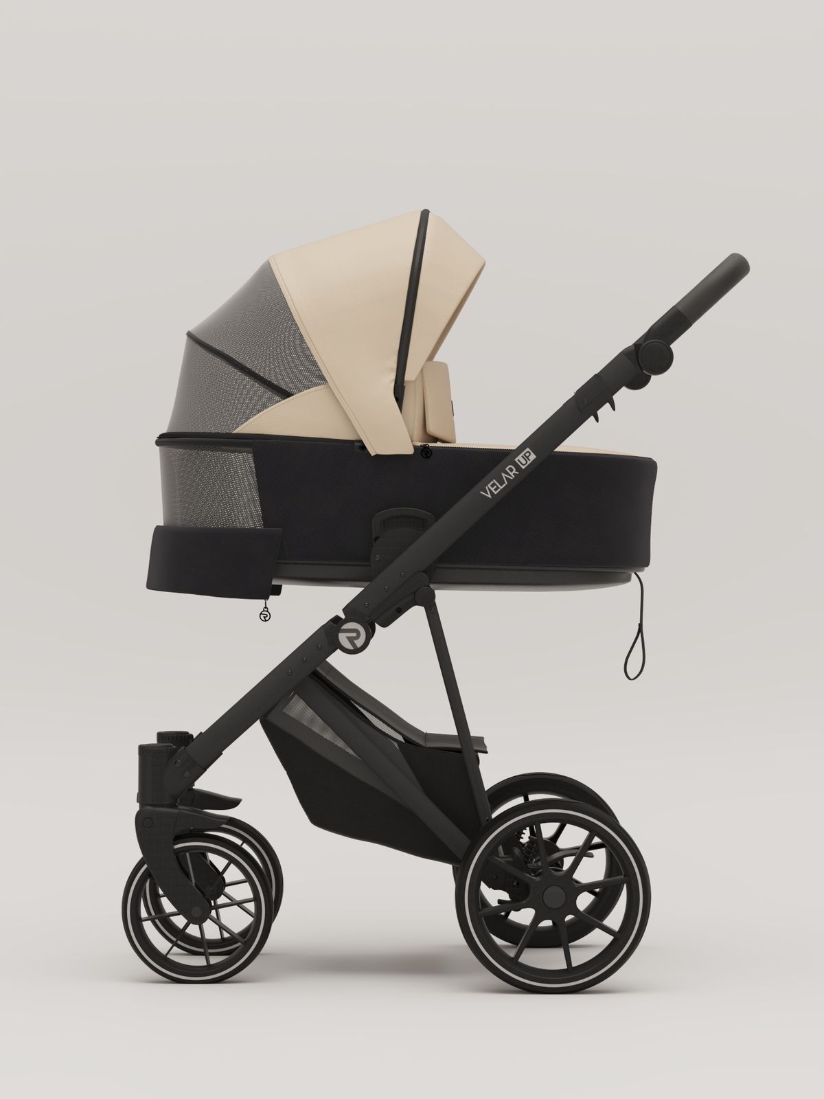 Kočárek RIKO VELAR UP 06 Creme/Black