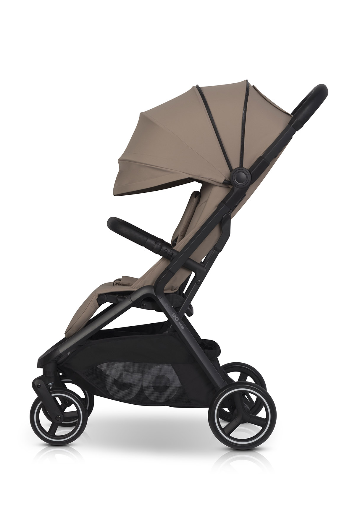 Sportovní kočárek kočárek EasyGo Hero Golden Beige s automatickým skládáním