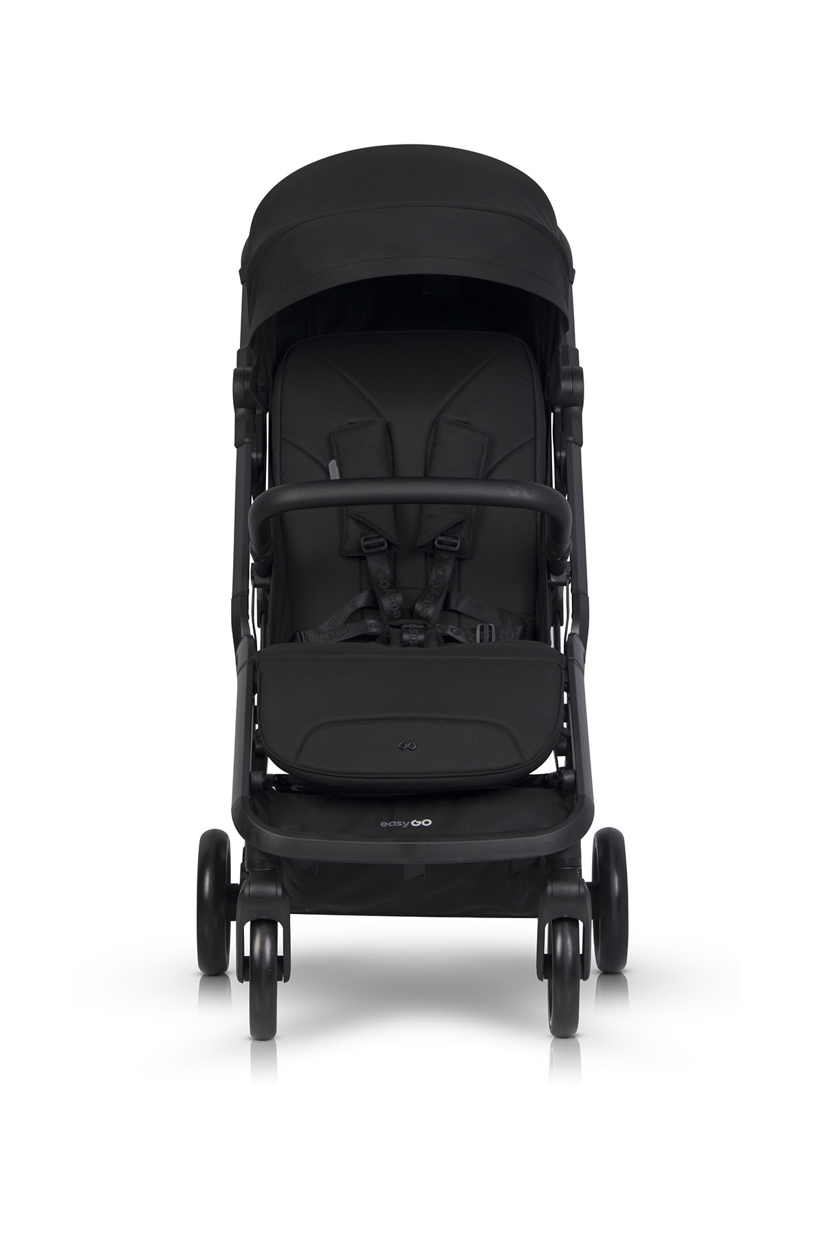 Sportovní kočárek kočárek EasyGo Hero Ebony Black s automatickým skládáním