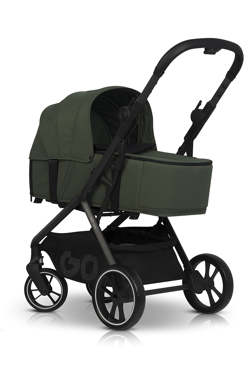 Hluboké lůžko na kočárek EasyGo Zoya Jungle Green