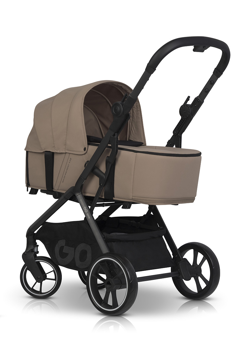 Hluboké lůžko na kočárek EasyGo Zoya Golden Beige