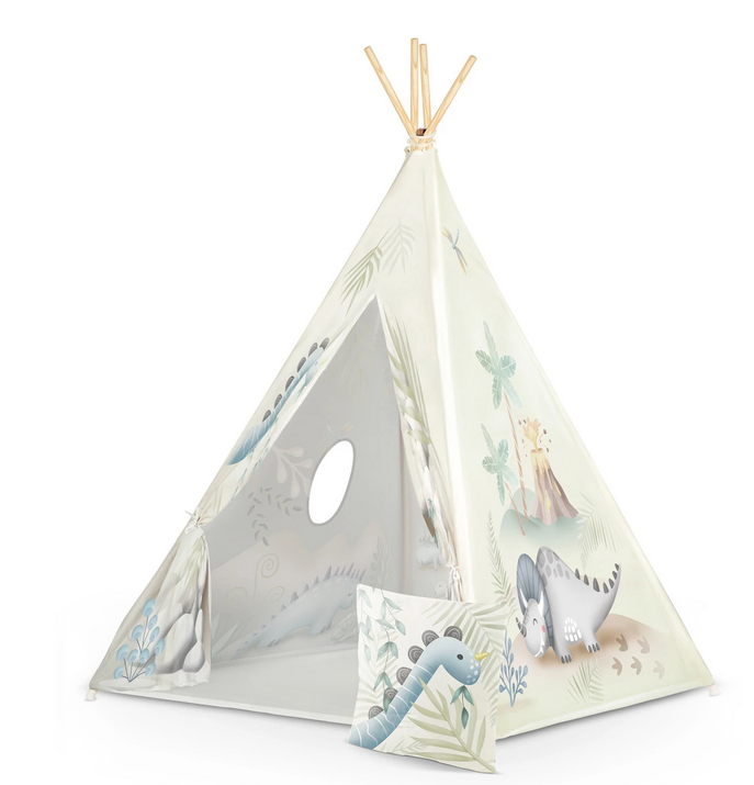 Dětské teepee stan Nukido - Dinosauři