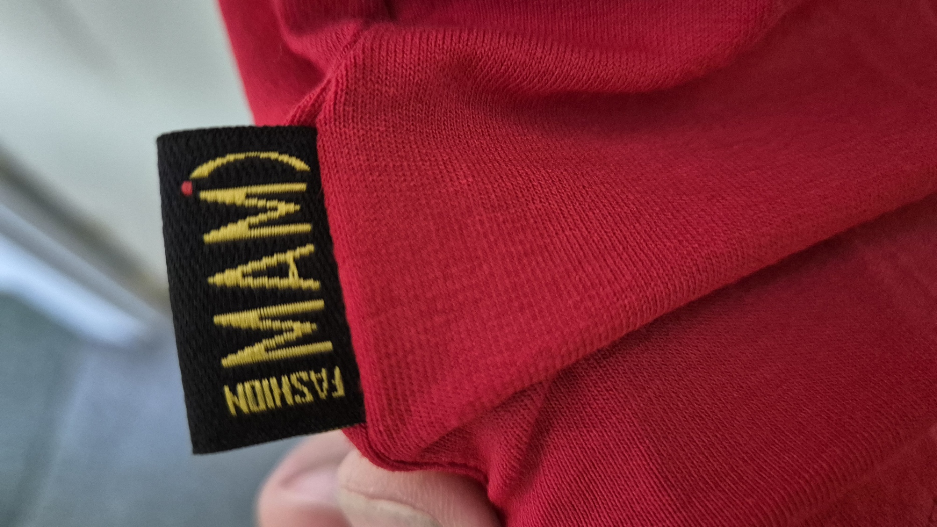 Těhotenská móda - letní tričko Summer červené vel. 44-46 