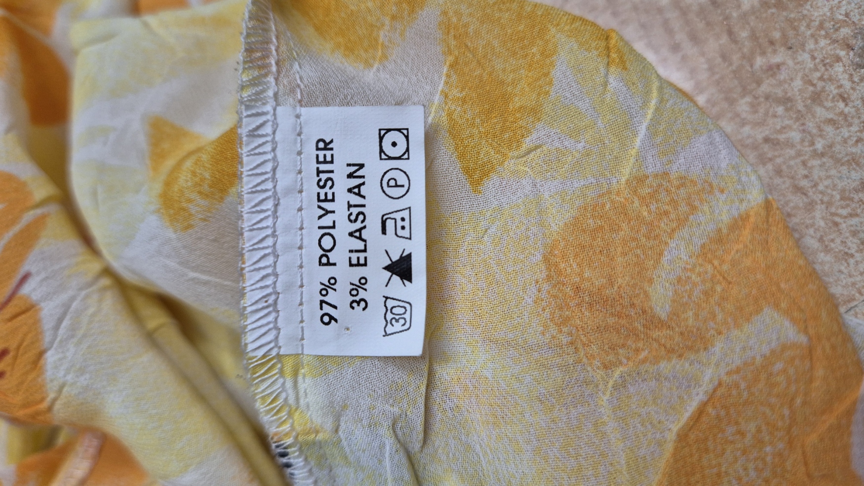 Těhotenská móda -letni Bolérko žluté krep. Bosman vel. 44 český výrobek