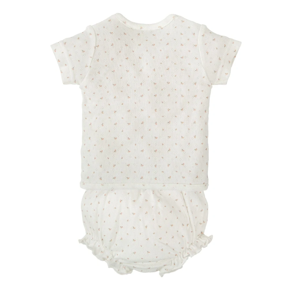 Letní kojenecký komplet Pointille vel. 0-1m