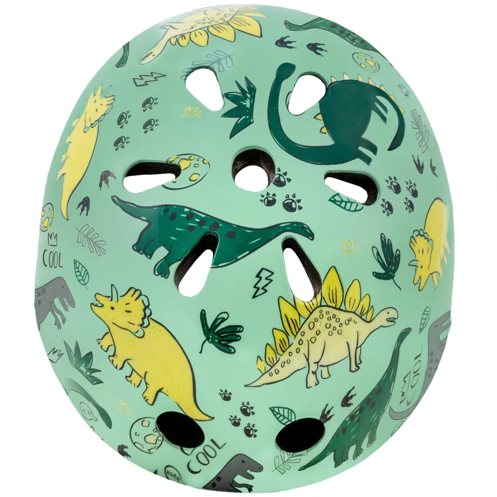 Cyklistická ochranná helma pro děti na kolo, kolečkové brusle a koloběžku ORIX PLUS Dino vel. S