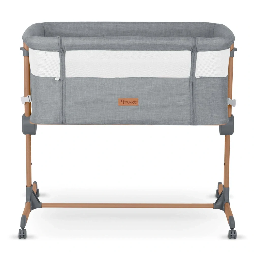 Dětská postýlka Nukido 0-5 měsíců - grey