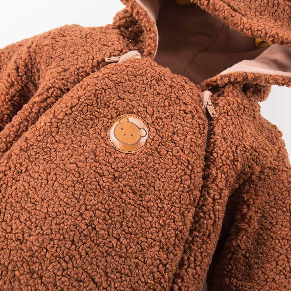 Hřejivý overálek s kapucí Cars&Bears vel.62