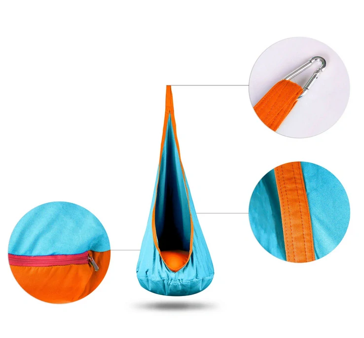 Závěsná houpačka Cocoon Neo-Sport tyrkysová