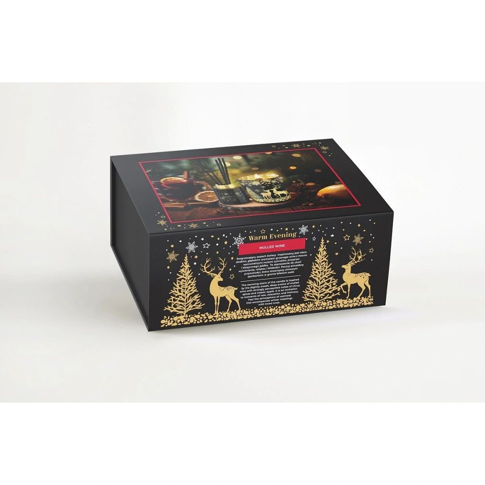 Dárkový Set Warm Evening – Mulled wine (Svíčka & Difuzér)