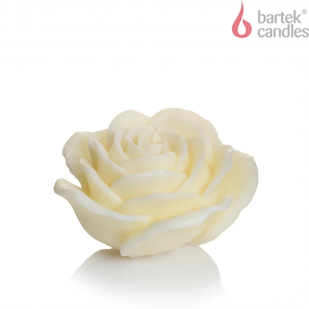 Designová Sójová Svíčka Velvet Rose – Ivory (120x70 mm)